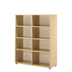 Armoires en bois pour salles de classe